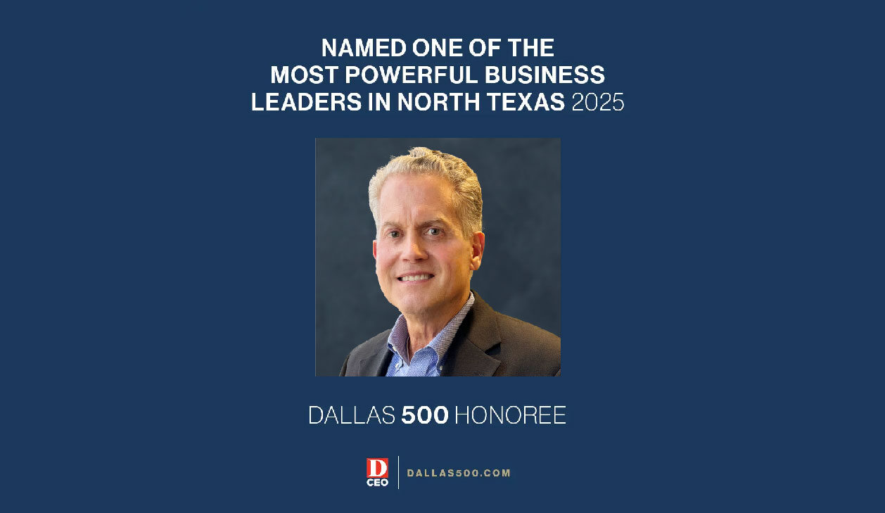 Site Selection Group’s Michael Rareshide Named 2025 Dallas 500 Honoree